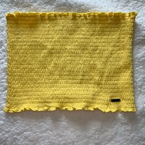 Yellow Hollister Tube Top